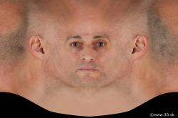 Male head texture